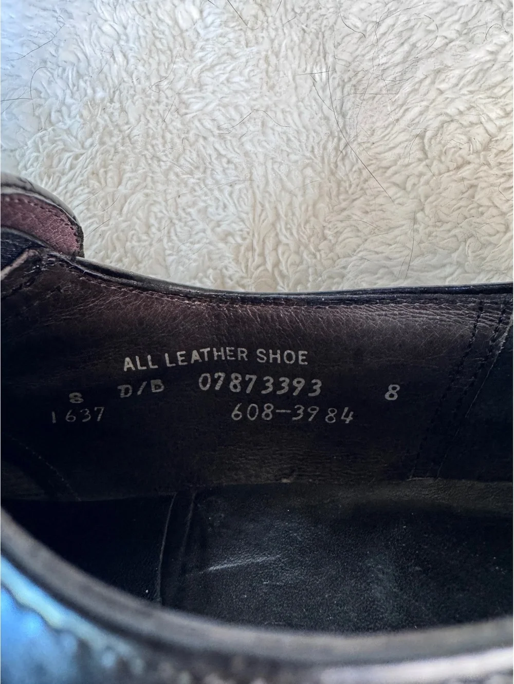 Vintage Stafford Comfort Plus Black Leather Wingtip Tassel Loafers -Men's Size 8